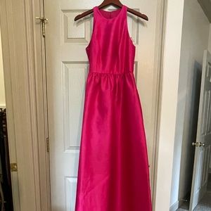 - Hot pink Alfred sung dress! GORGEOUS on. EUC